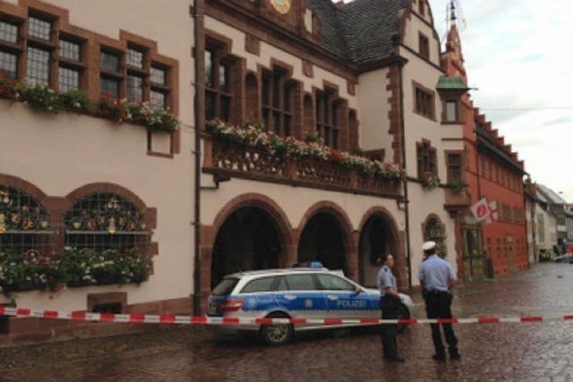 Bombendrohung: Rathaus und Hauptbahnhof gerumt