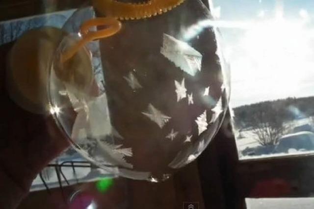 Video: So schön gefriert eine Seifenblase