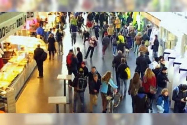 Video: Parkour-Flashmob im Freiburger Hauptbahnhof