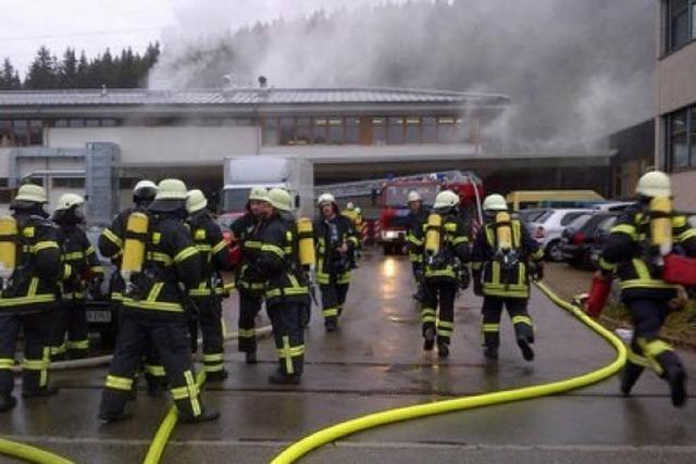 14 Menschen sterben bei Brand einer Behindertenwerkstatt in Titisee-Neustadt