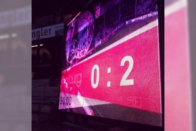 Rapport von Nord: SC Freiburg vs. FC Bayern Mnchen