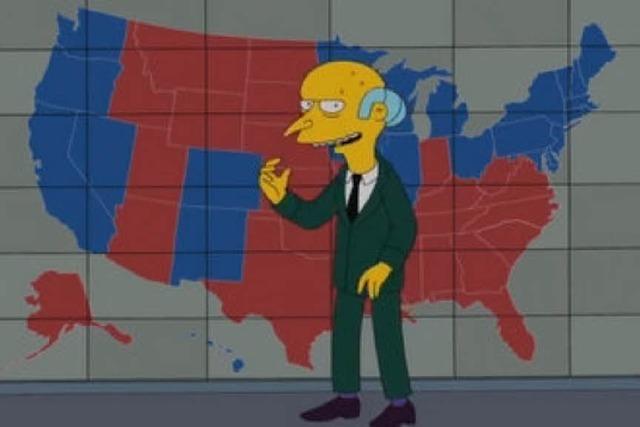 Video: Romney oder Obama? Wen Mr. Burns gerne als US-Prsidenten htte