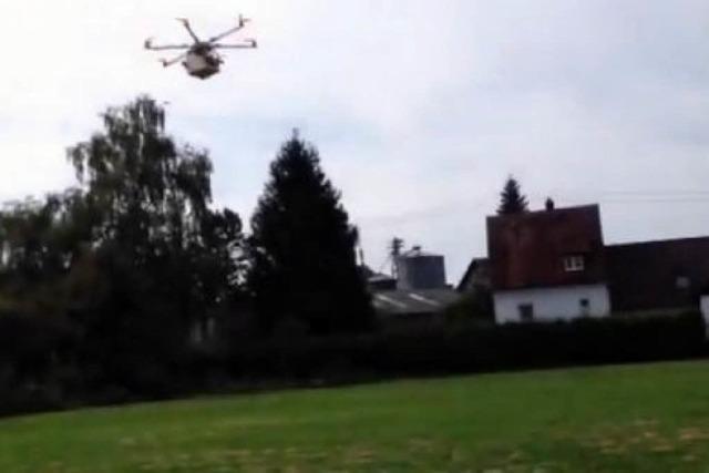 Video: Dnercopter strzt bei Testflug ab