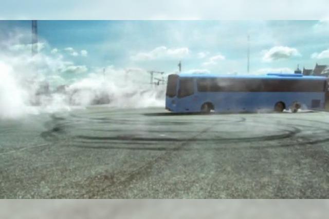 Video: Gib' Gummi, Busfahrer!