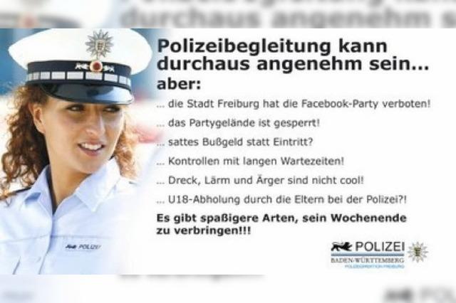 Facebook-Party: Polizei sperrt den Opfinger Baggersee