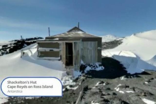 Mit Street View in der Antarktis
