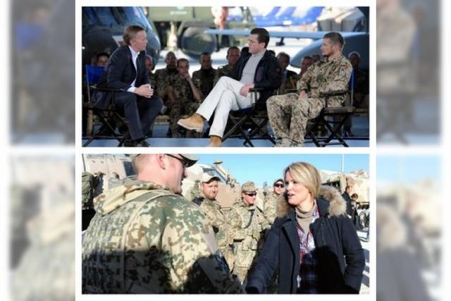 Nach dem Afghanistan-Trip der zu Guttenbergs: fudders PR-Ideen für Politiker