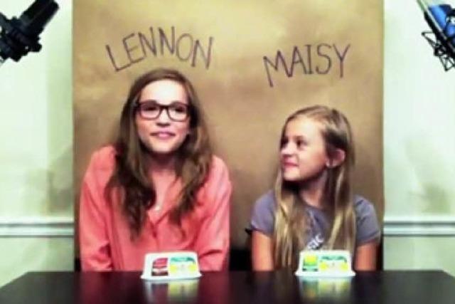 Video: Zwei Mdchen, zwei Margarine-Dosen und ein Robyn-Song