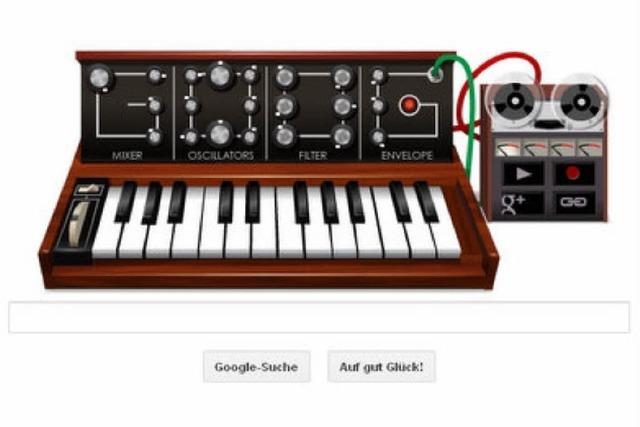 Wie man mit dem Synthie vom Google Doodle ein Lied aufnimmt