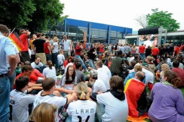 Public Viewing im Mensagarten: Geflschte Absage