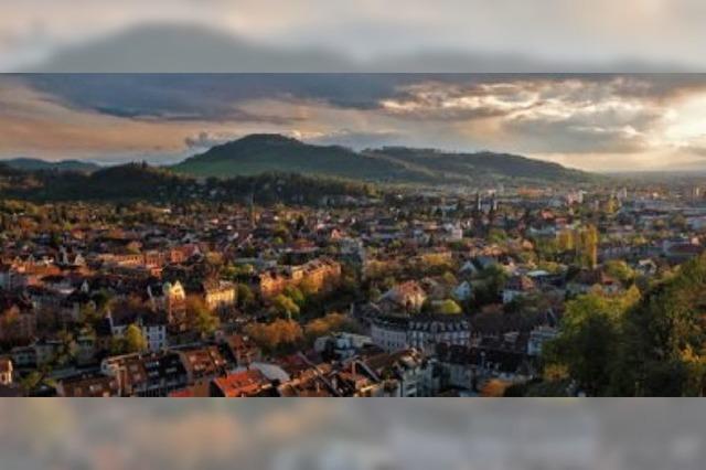 So schn ist Freiburg im Abendlicht