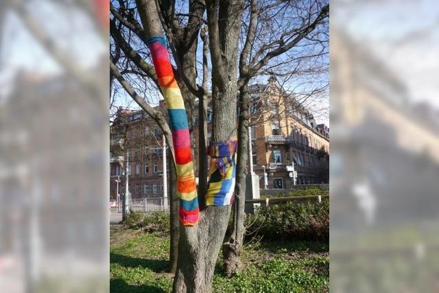 Knit Art im Sthlinger Park