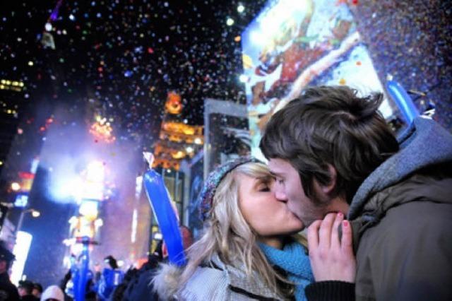 So wird Silvester am Times Square in New York gefeiert