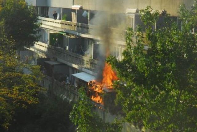 Wohnungsbrand in Weingarten: Zwei Kinder verletzt