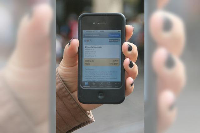 Die Handy-Ticket-App: Das Smartphone als Fahrscheinautomat
