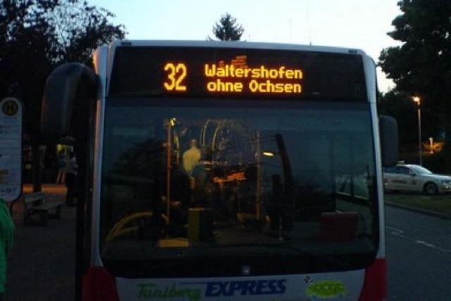 Keine schweren Paarhufer im Bus