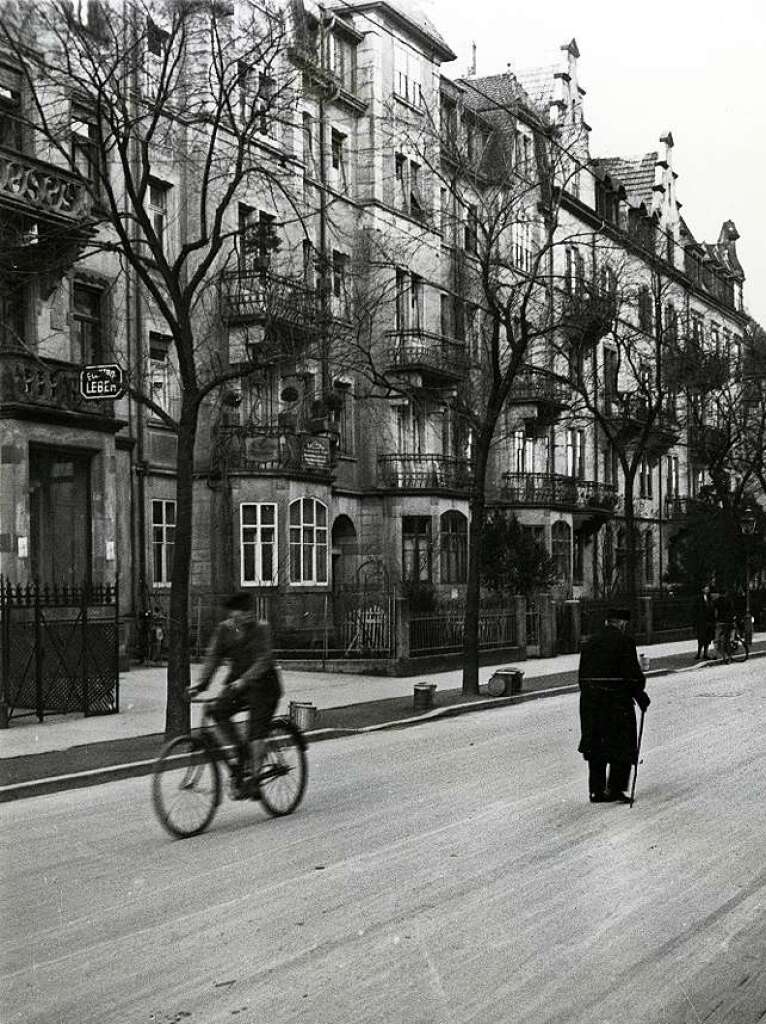 Grnderzeitpracht strahlte die Huserzeile  an der Eschholzstrae aus, die beim Bombenangriff 1944  zerstrt wurde. (Archiv)