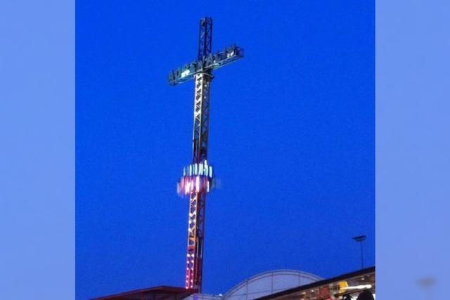 fudders Papst-Ticker: Das Kreuz auf der Freiburger Mess'