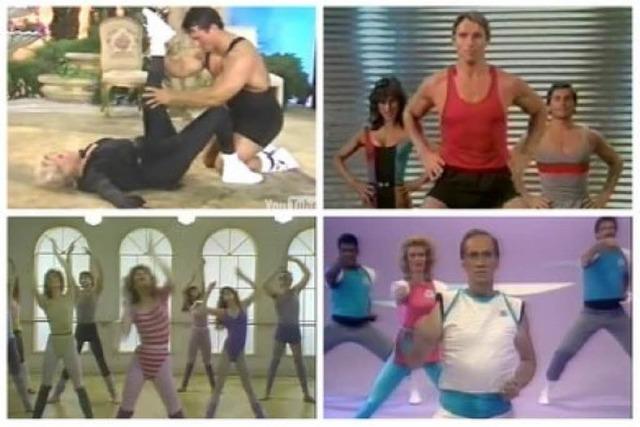 Promi-Fitness-Videos: Fit wie Arnold, David, Zsa Zsa, Chuck und Jane!