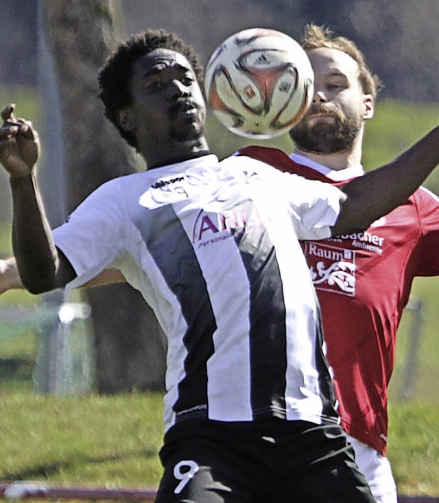 Acht Spiele gesperrt ist der Villinger Omar Jatta.   | Foto: Benedikt Hecht