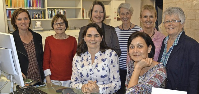 Der Vorstand des Freundeskreises  Stad... Steffie Spross und Hannelore Rokopf   | Foto: Barbara Ruda