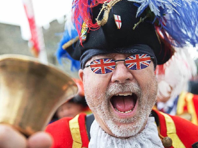 Ganz England feiert den Geburtstag der Knigin.  | Foto: AFP