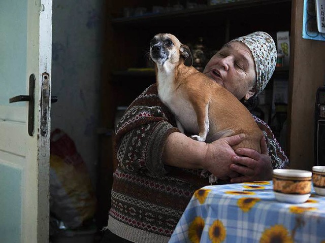 Sie ist in Tschernobyl geboren und hie...ja mit Dana, ihrer einzigen Gefhrtin.  | Foto: William Veder