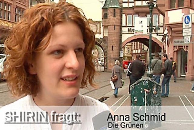 Erstwähler-Check: Anna Schmid, Die Grünen