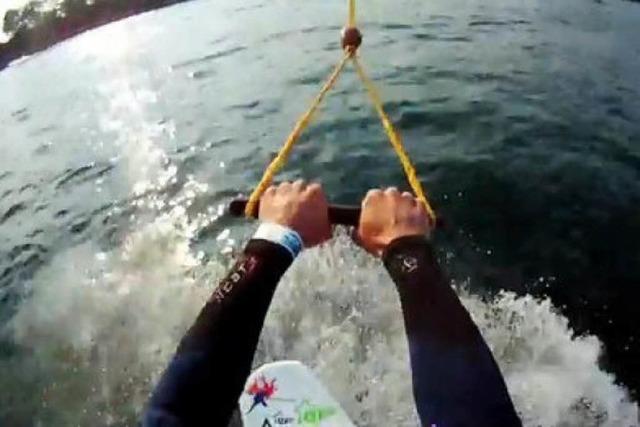 Video: Wakeboarding am Tunisee