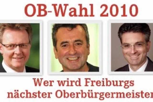 OB-Wahl Freiburg: Wer wird der nächste Oberbürgermeister?