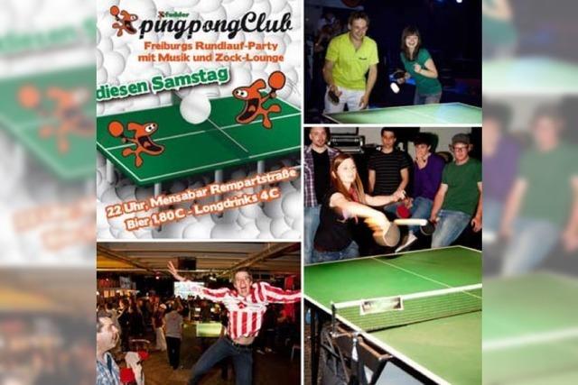 PingPongClub in der Mensabar