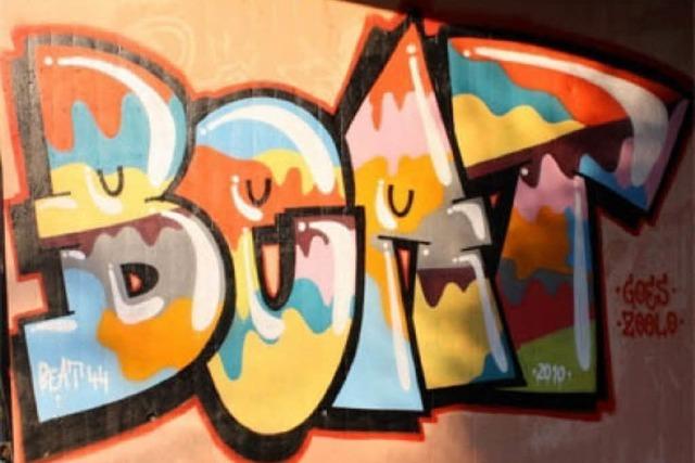 Graffiti-Skizzenbattle im Grünhof
