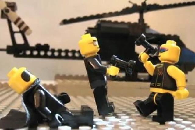 Matrix: Kampfszene mit Lego-Figuren