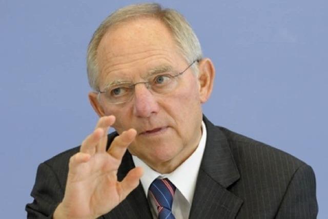 Schuble macht Wahlkampf im Breisgau