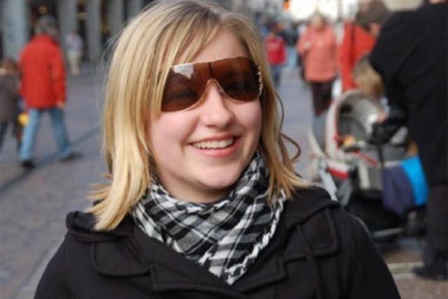 Aline Dreher gewinnt Sonnenbrillengesicht-Voting