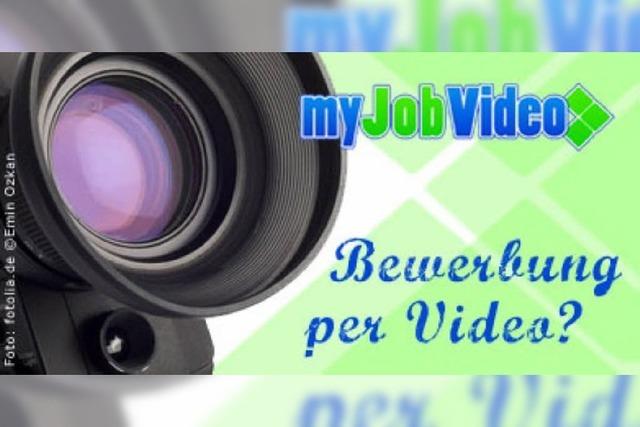 MyJobVideo: Video statt Bewerbungsmappe?