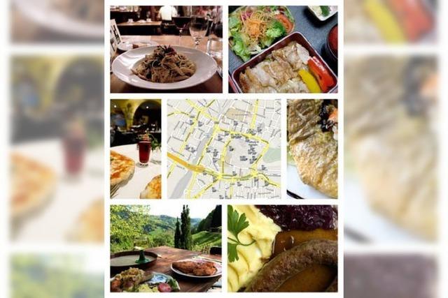 Gastronomie in Freiburg: Eine Google Map - Alle Verborgenen Theken