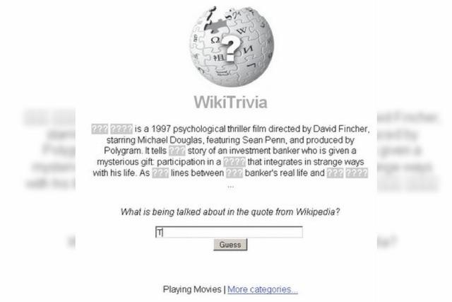 Das Wikipedia-Trivia-Rtsel