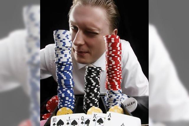 Croupier und Spieler: Zu Gast am Pokertisch