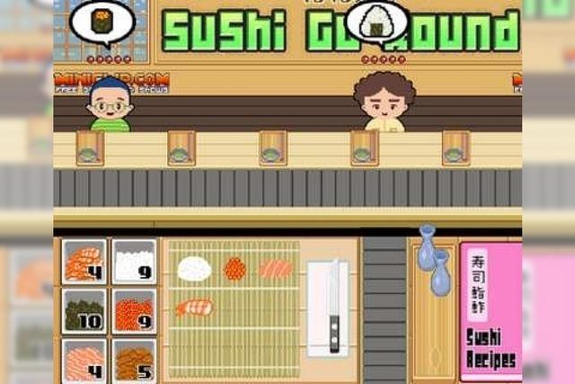 Online-Game: Sushi go round