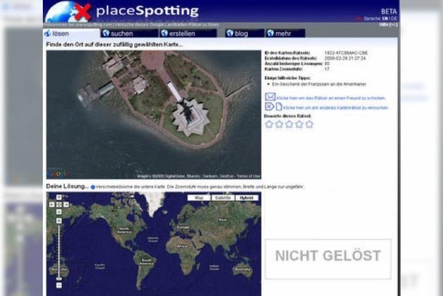 Place Spotting: Google Maps-Gedächtnisspiel