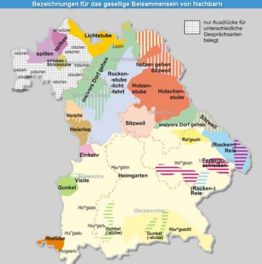 Bairische Dialekte Mittagspause (fudder) Badische Zeitung