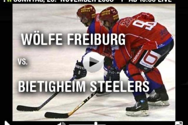 Sonntag live: Wlfe Freiburg - Bietigheim Steelers