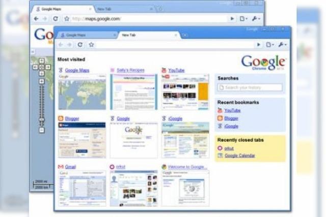 Googles Browser Chrome: Mit Open Source gegen Microsoft