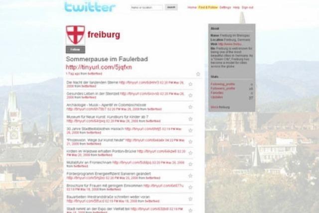 Freiburg: Die erste twitternde Stadt