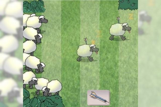 Schafe schieen: Hast du gute Nerven?