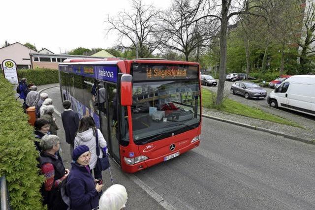 Die Linie 14 fhrt jetzt wieder hufiger nach Weingarten