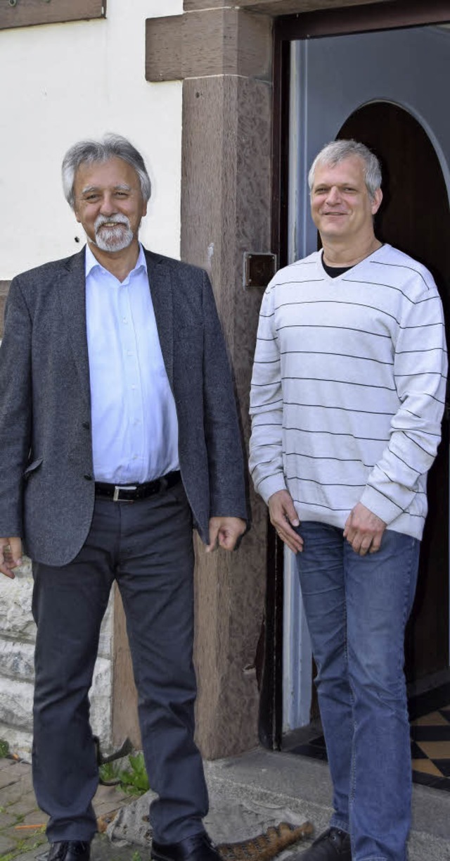 Josef Gyuricza(links) und Christoph Richter   | Foto: Sarah Nltner