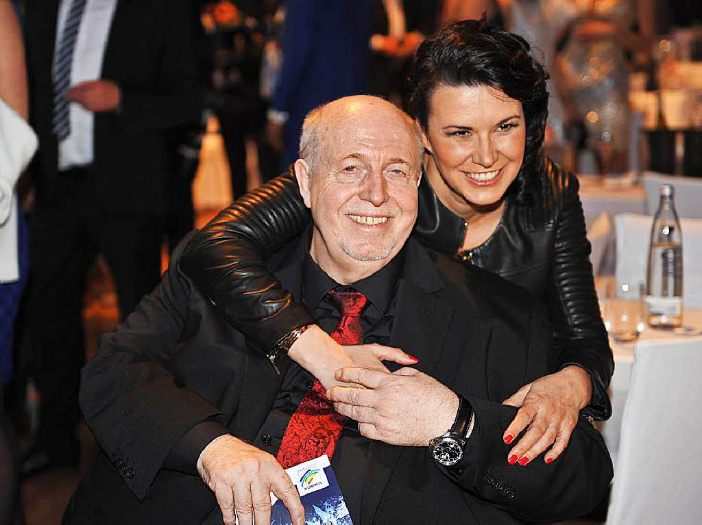 Reiner Calmund mit seiner Sylvia