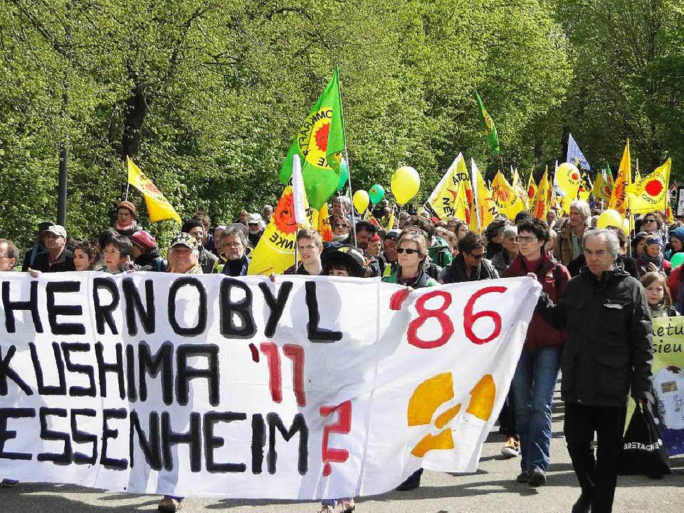 Anti-Akw-Demo in Breisach  | Foto: Elisabeth Saller